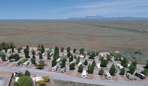 Scenic View of Meteor Crater's RV Park