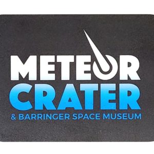 Official Meteor Crater Magnet – Black