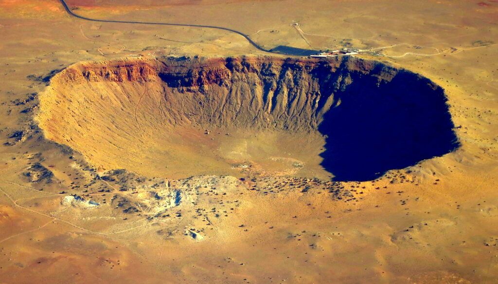 Meteor Crater Best Preserved Impact Site