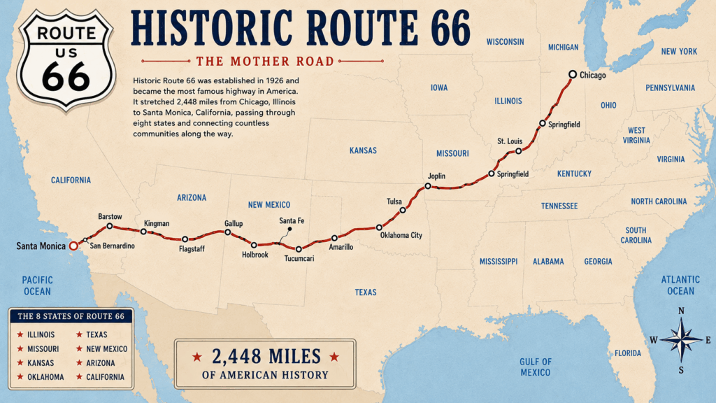 Interesting Facts About Route 66 That Make It So Iconic