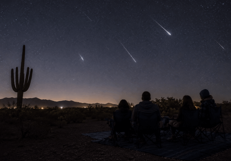 Meteor Showers in Arizona